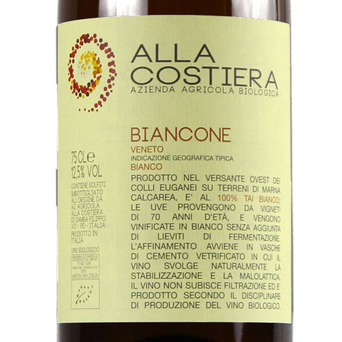 Veneto Tai IGT "Biancone" 2022 - Alla Costiera