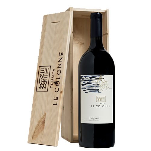 Bolgheri Rosso DOC 2022 Magnum - Tenuta le Colonne (cassetta di legno)
