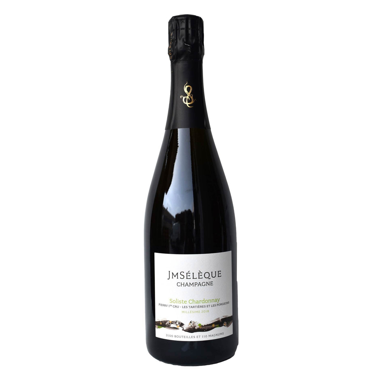 Champagne Extra Brut Blanc de Blancs 1er Cru Les Tartières Porgeons “Soliste Chardonnay” 2018 - J-M Sélèque