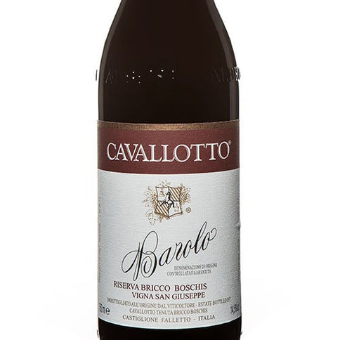 Barolo Bricco Boschis Riserva DOCG "Vigna San Giuseppe" 2018 - Cavallotto
