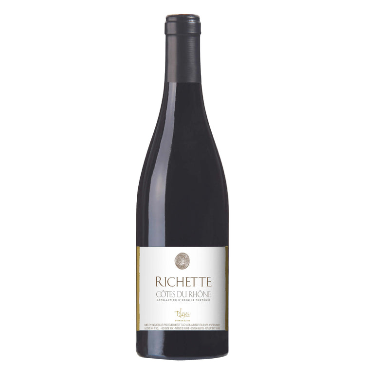 Côtes du Rhône Rouge "Richette" 2019 - Patrick Lesec