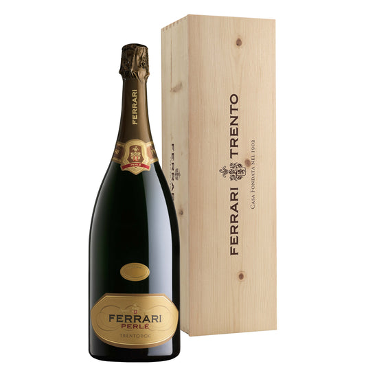 Trento DOC "Perlé" 2016 Magnum - Ferrari (cassetta di legno)