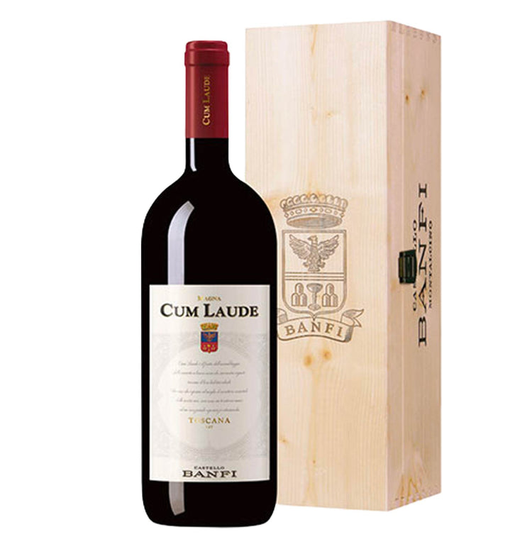Toscana Rosso IGT "Cum Laude" 2022 Magnum - Banfi (cassetta di legno)