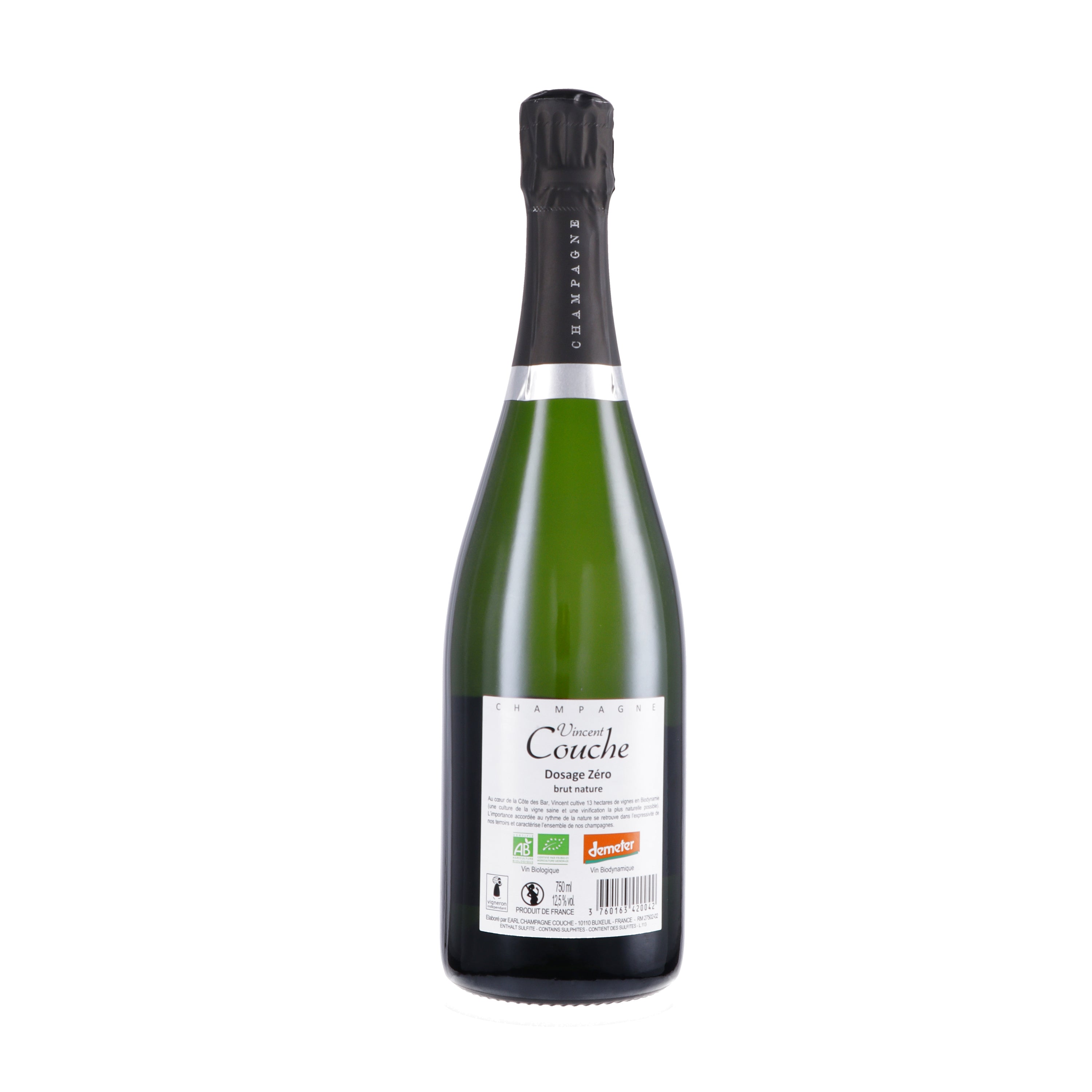 Champagne Dosage Zéro - Vincent Couche