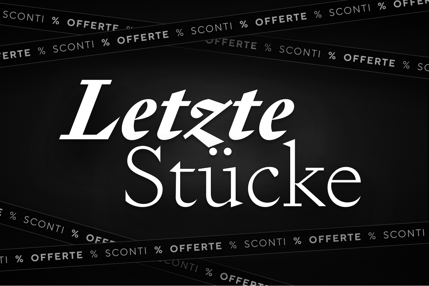 Begrenzte Mengen und sehr niedrige Preise