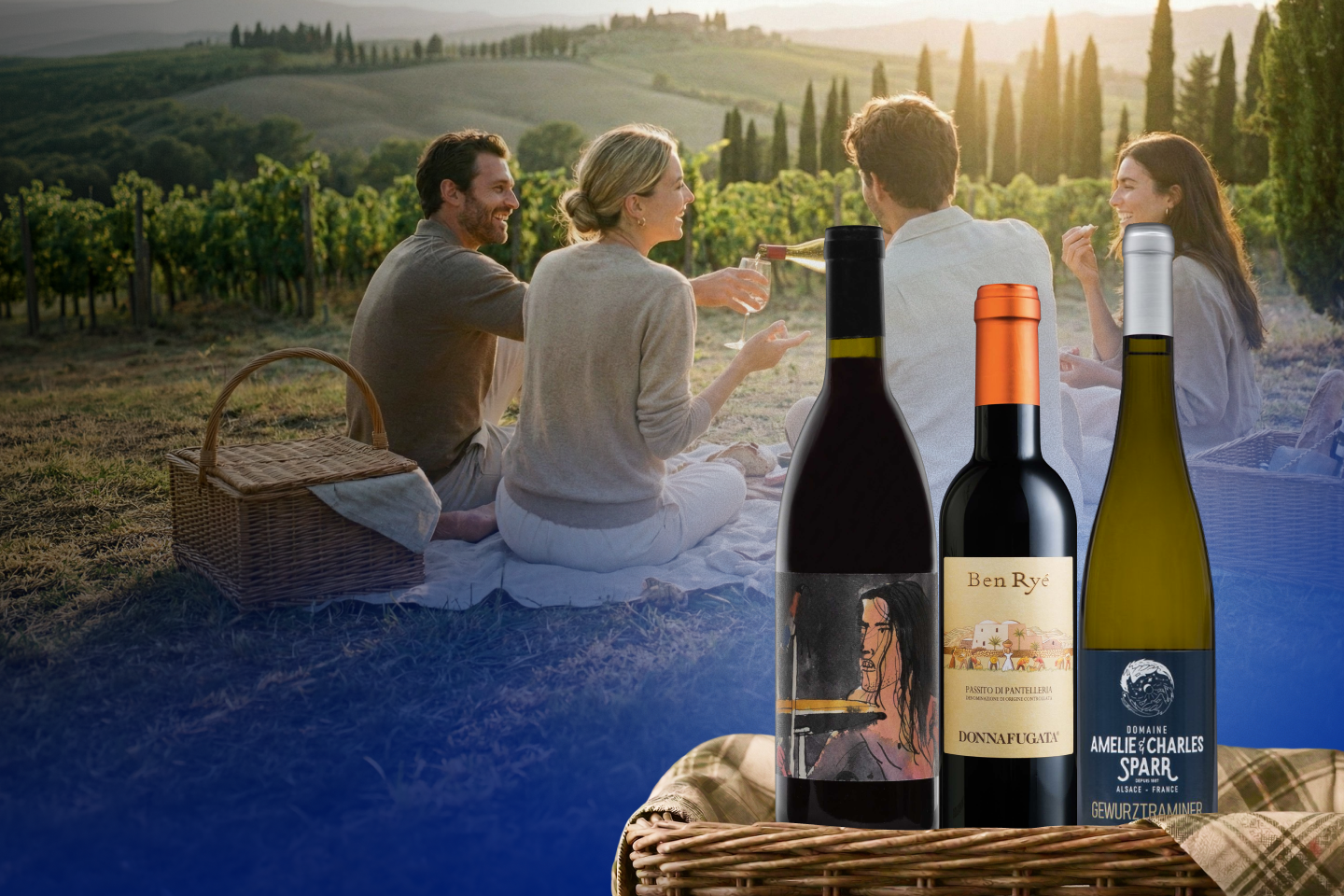 Ostern mit wem Sie wollen, aber mit den besten Weinen