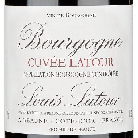 Bourgogne Rouge “Cuvée Latour” 2022 - Louis Latour