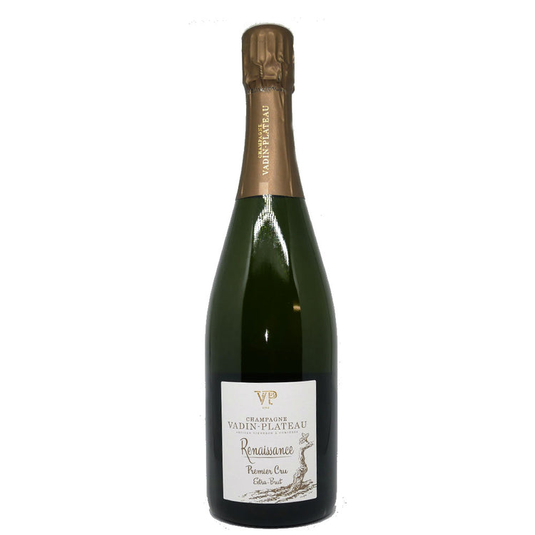 Champagne Extra Brut Blanc de Noirs Premier Cru AOC "Renaissance" Magnum - Vadin-Plateau