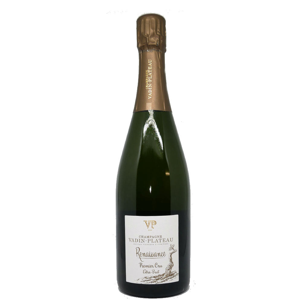 Champagne Extra Brut Blanc de Noirs Premier Cru AOC "Renaissance" - Vadin-Plateau