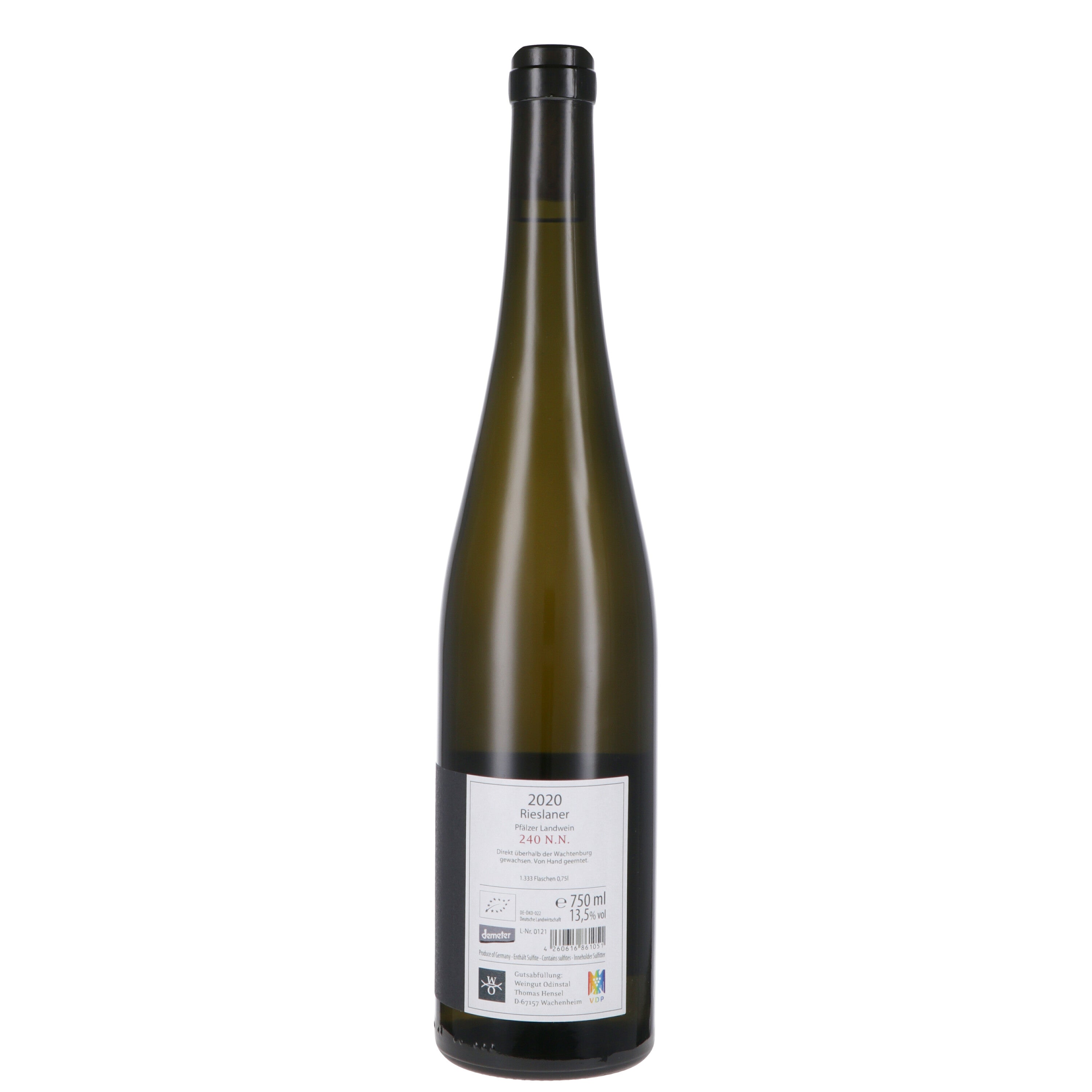 Rieslaner "240 N.N." 2020 - Weingut Odinstal