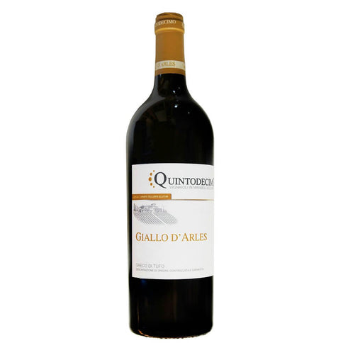 Greco di Tufo DOCG “Giallo d’Arles” 2023 - Quintodecimo