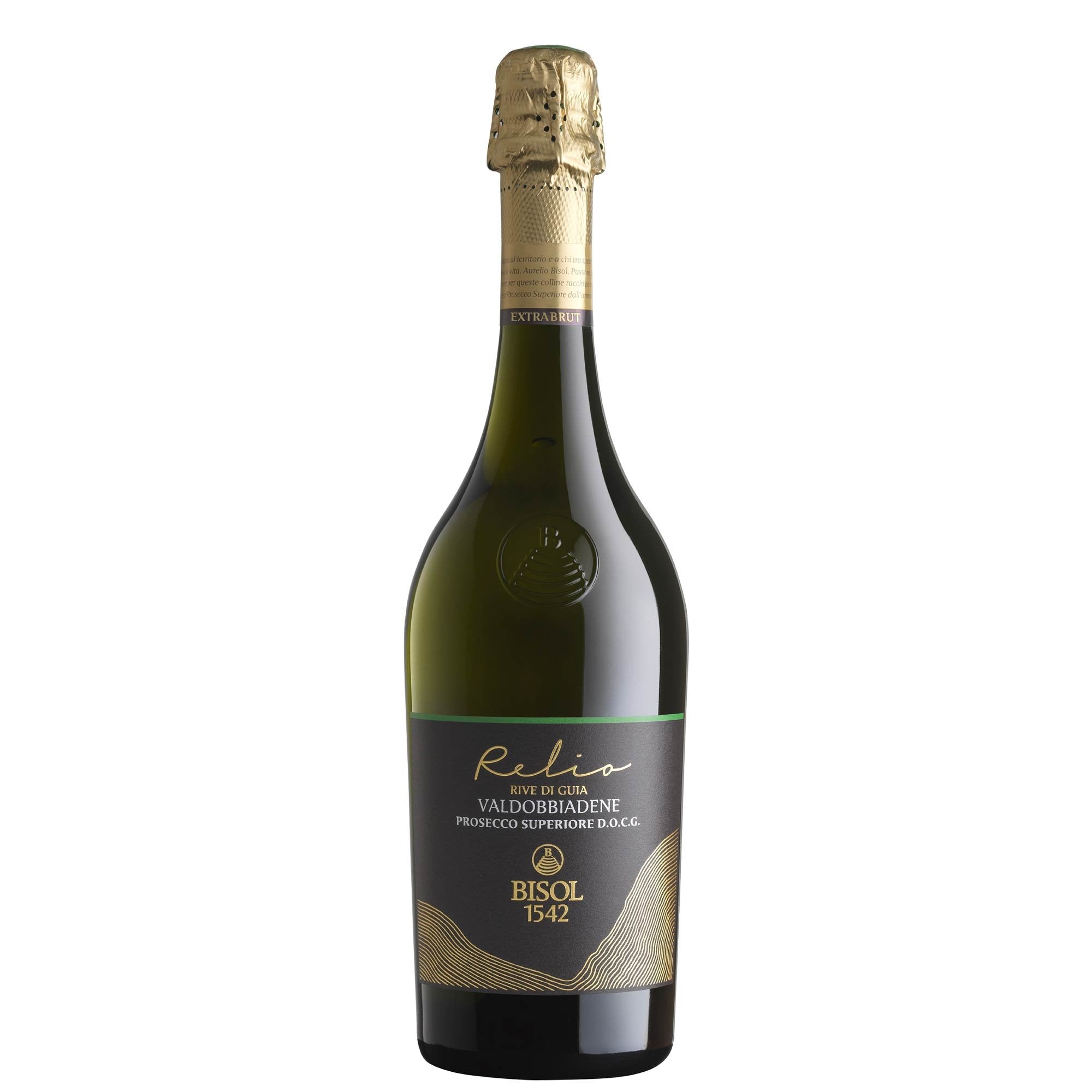 Valdobbiadene Prosecco Superiore Extra Brut DOCG "Relio Rive di Guia" 2024 - Bisol