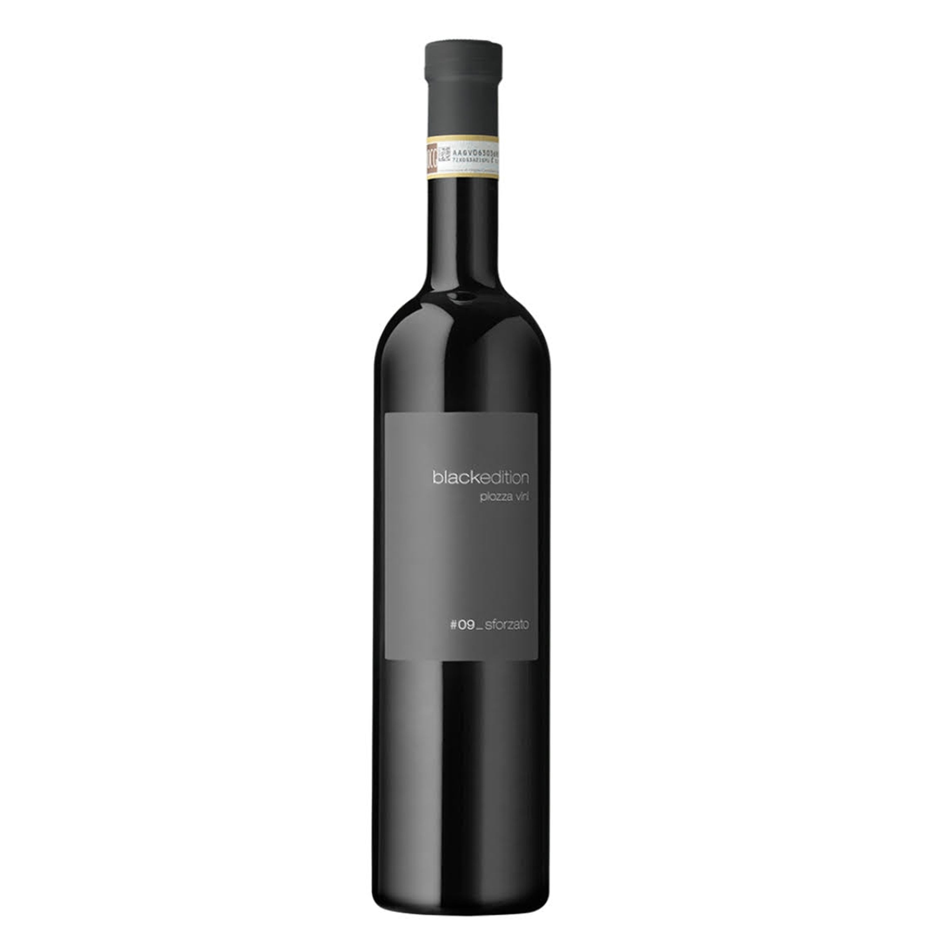 Sforzato di Valtellina DOCG "Black edition" 2019 - Plozza