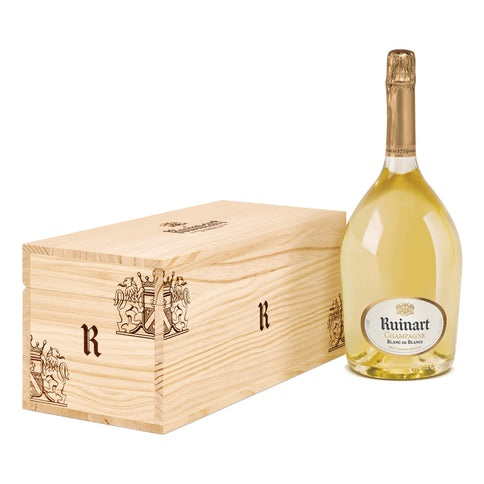 Champagne Brut Blanc de Blancs Jéroboam - Ruinart (cassetta di legno)