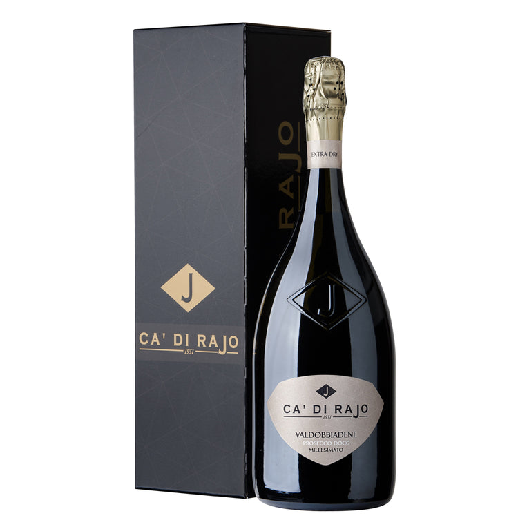Valdobbiadene Prosecco Superiore Millesimato Extra Dry DOCG 2023 Magnum - Ca' di Rajo (astuccio)
