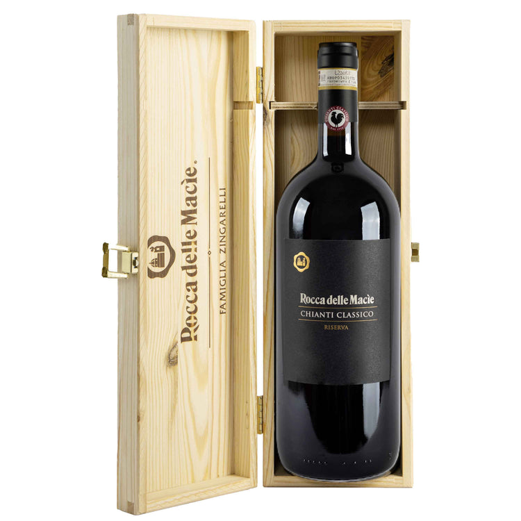 Chianti Classico Riserva DOCG "Rocca delle Macie" 2021 Magnum - Rocca delle Macìe (cassetta di legno)