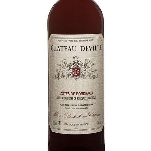 Côtes de Bordeaux AOC Château Deville Rouge 2020 - Château Deville
