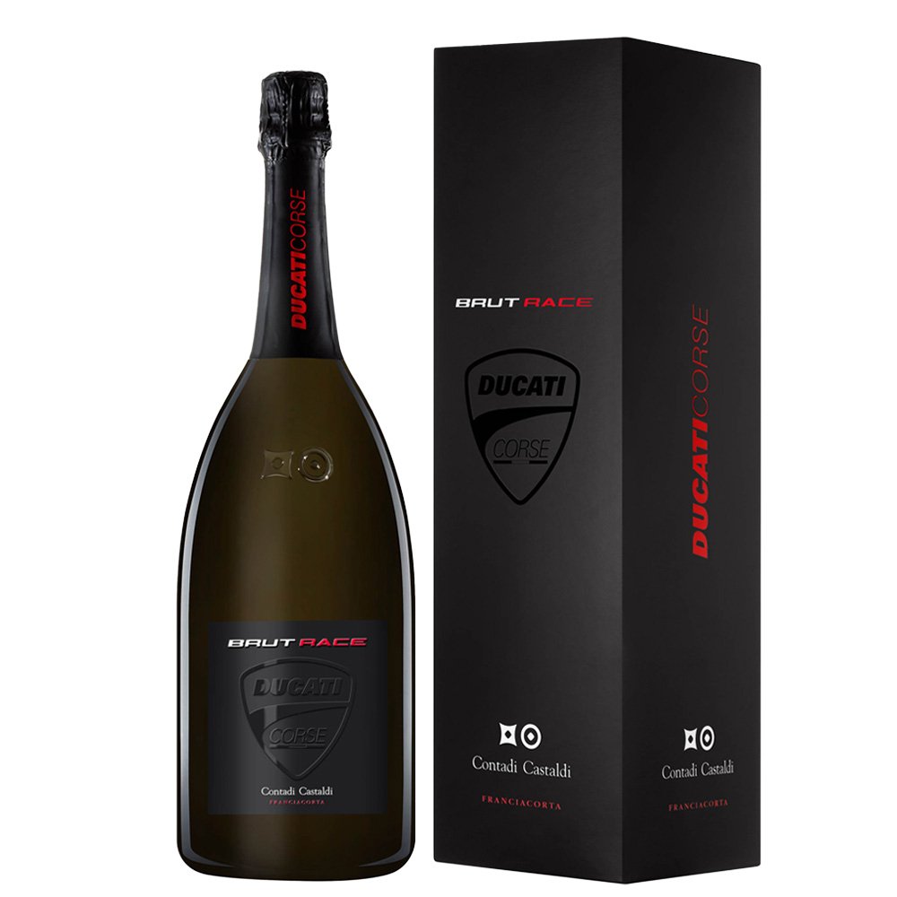 Franciacorta Brut DOCG "Brut Race - Ducati Corse" Magnum - Contadi Castaldi (astuccio)