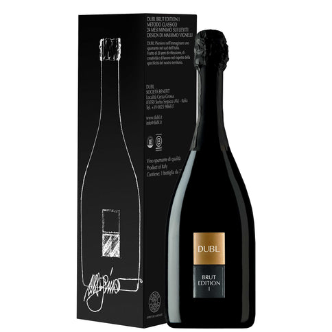 Spumante Brut Metodo Classico "Edition I" Magnum - DUBL (astuccio)