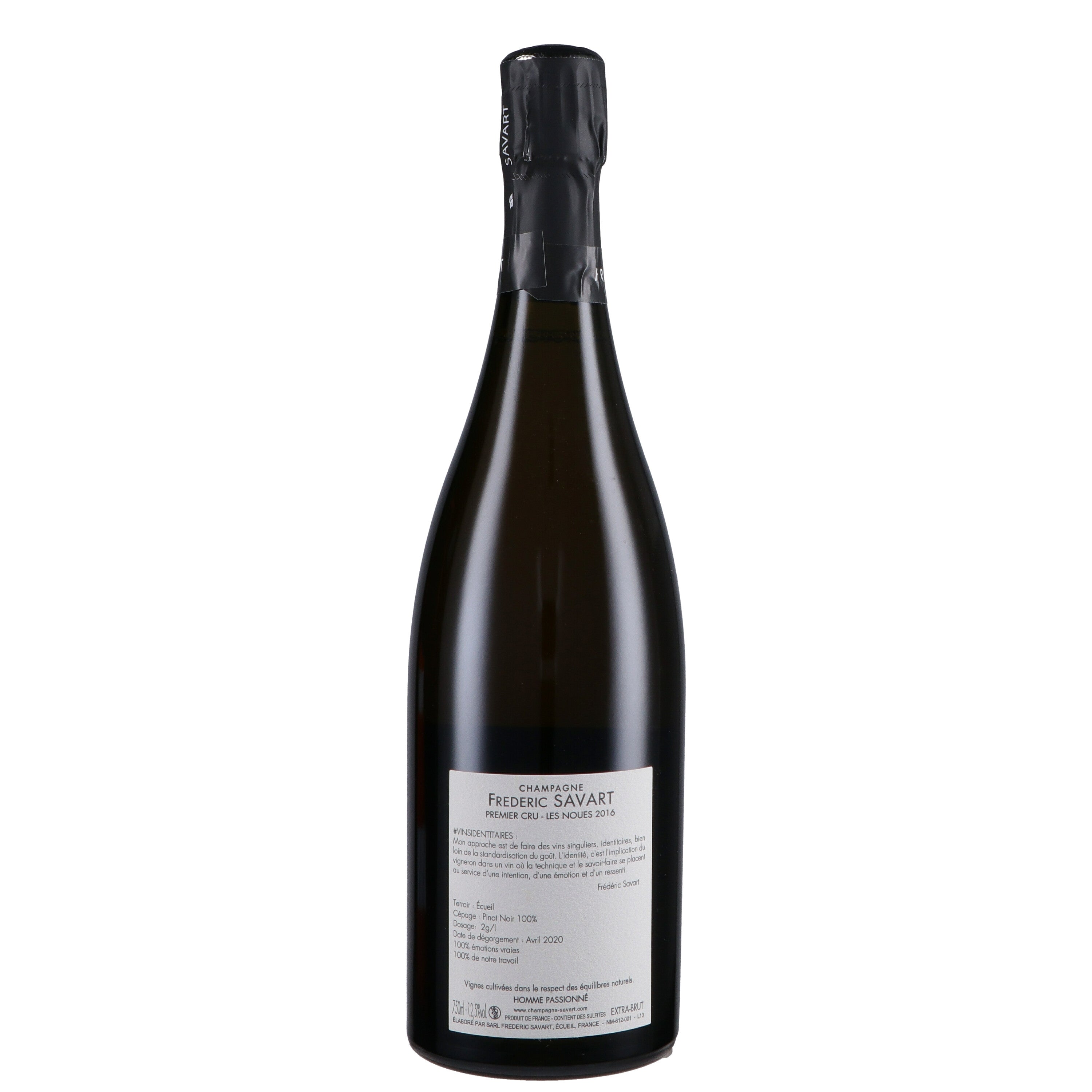 Champagne Extra Brut “Les Noues” 2021 - Frédéric Savart