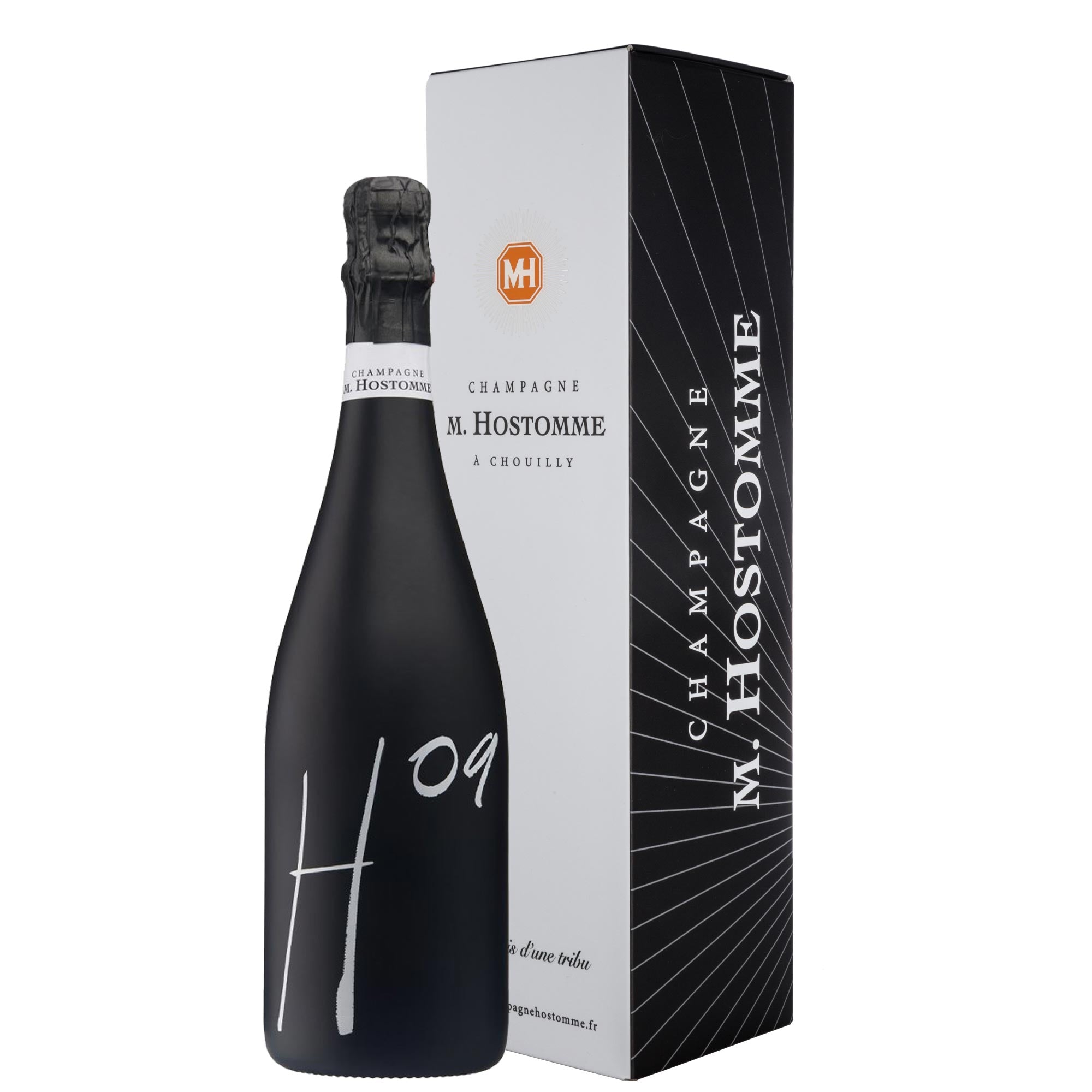 Champagne Brut Nature 1er Cru "H09" 2009 - M. Hostomme (coffret)