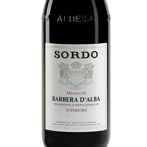 Barbera d’Alba Superiore DOC "Massucchi" 2020 - Sordo