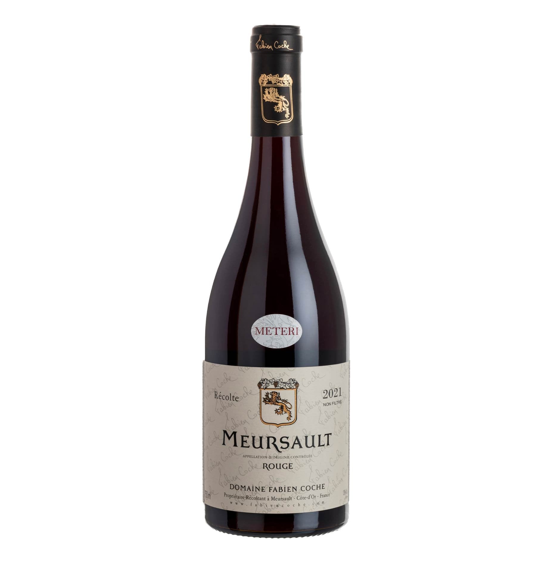 Meursault Rouge 2022 - Fabien Coche