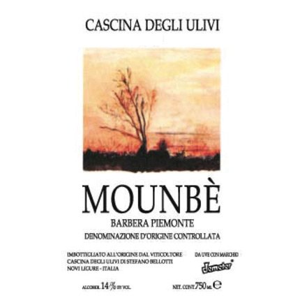 Piemonte Barbera DOC "Mounbè" 2014 - Cascina degli Ulivi