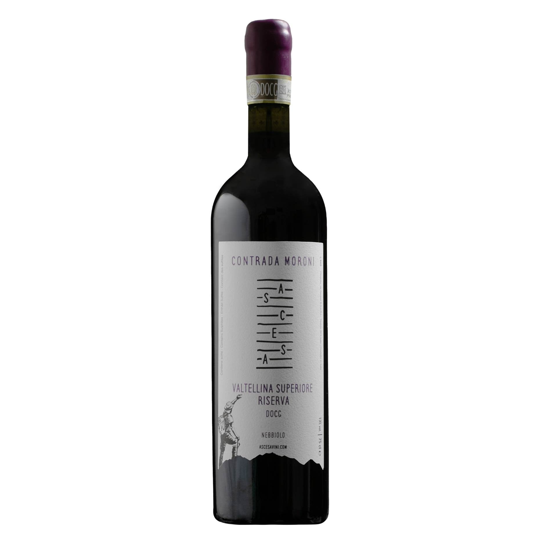 Valtellina Superiore Riserva DOCG "Contrada Moroni" 2019 - Ascesa