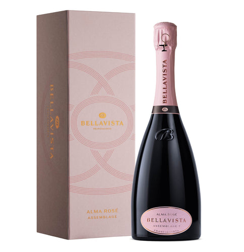 Franciacorta DOCG "Alma Rosé Assemblage 1" - Bellavista (astuccio)