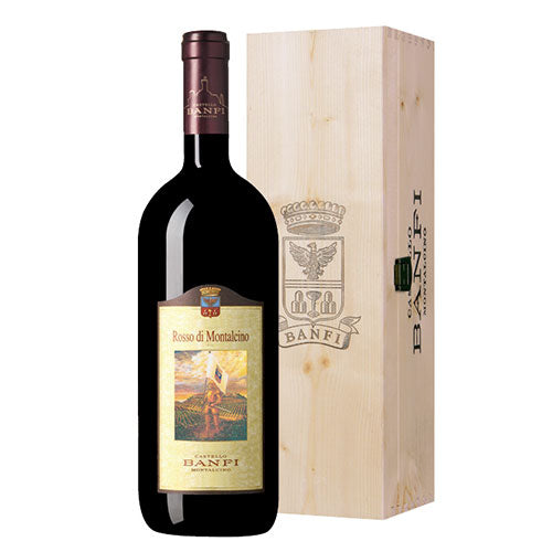 Rosso di Montalcino DOC 2022 Magnum - Banfi (cassetta di legno)