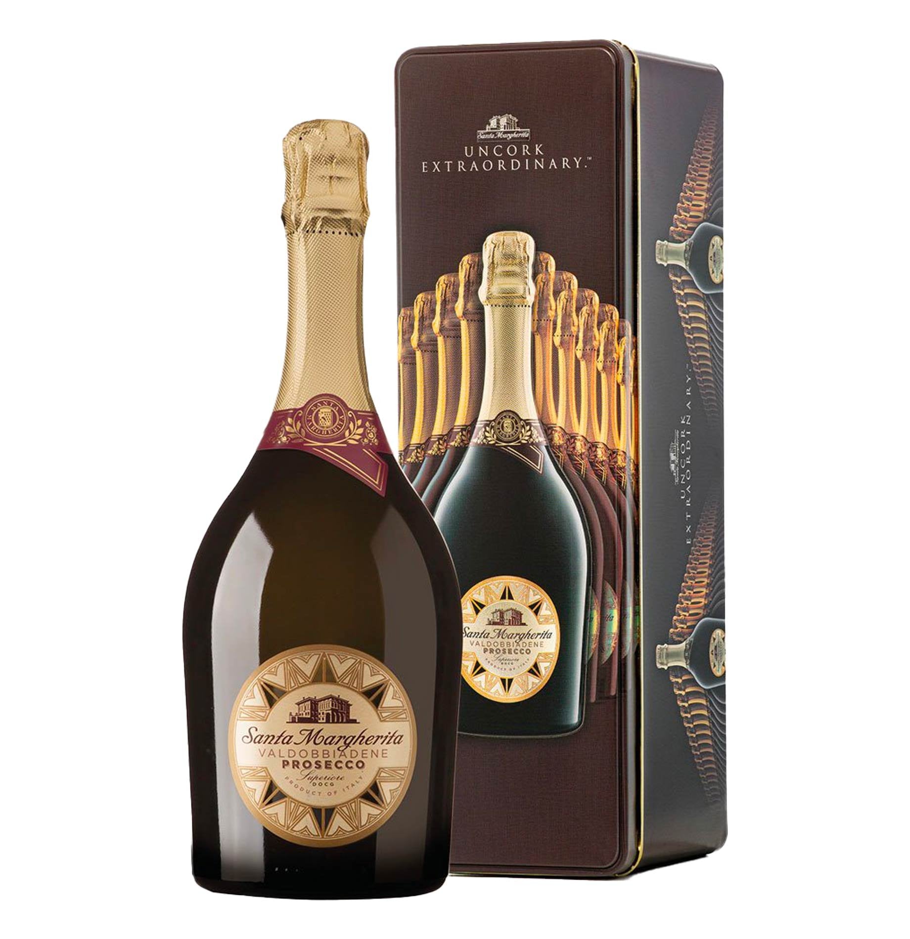 Valdobbiadene Prosecco Superiore Brut DOCG - Santa Margherita (astuccio in latta)