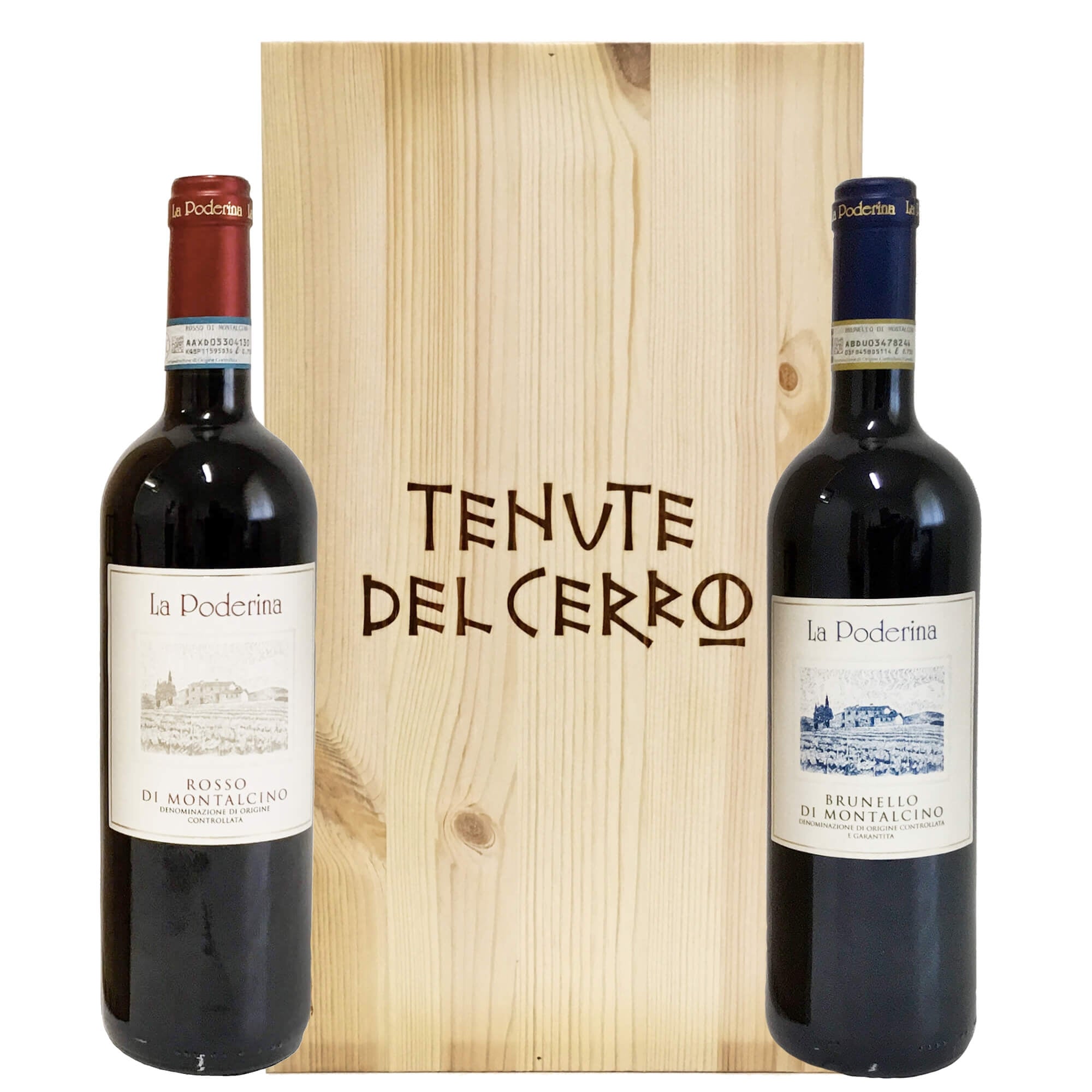 Brunello di Montalcino DOCG 2021 + Rosso di Montalcino DOC 2024 - La Poderina