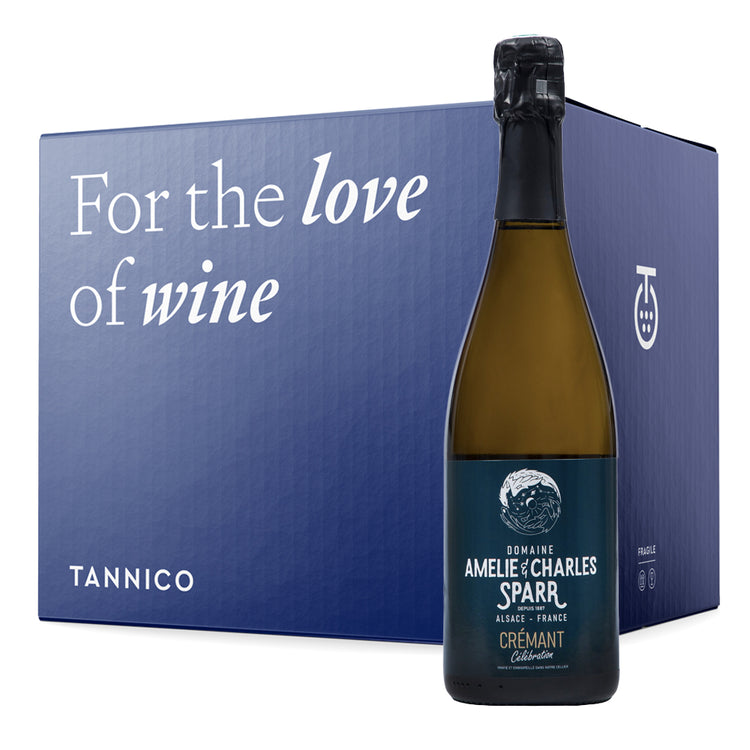 Crémant d’Alsace Brut AOC "Célébration" 2023 - Domaine Amélie & Charles Sparr (6 bottiglie)